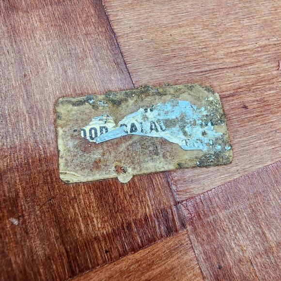 Vintage Woven Wooden Bowl Parquet Patchwork Checkerboard Pattern Scalloped 11" - Picture 6 of 8